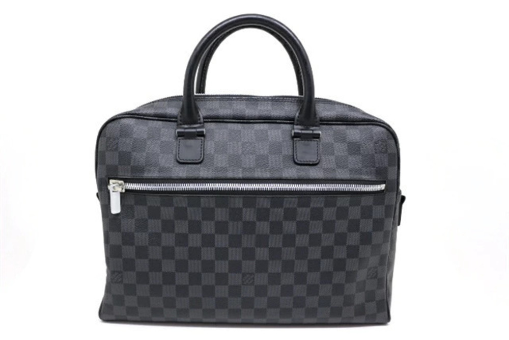 LOUIS VUITTON Bag Business Horizon Damier Graphite Black